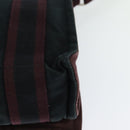 HERMES Fourre Tout Bassas PM Shoulder Bag Canvas Black Auth bs23858-13