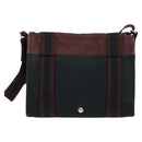 HERMES Fourre Tout Bassas PM Shoulder Bag Canvas Black Auth bs23858-2