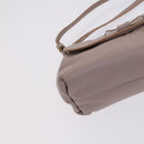 Chloe Lily Shoulder Bag Leather Beige Auth bs23861-13