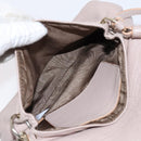 Chloe Lily Shoulder Bag Leather Beige Auth bs23861-18