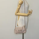 Chloe Lily Shoulder Bag Leather Beige Auth bs23861-22