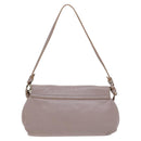 Chloe Lily Shoulder Bag Leather Beige Auth bs23861-3