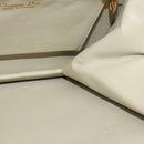 Christian Dior Shoulder Bag Leather Beige Auth bs23864-17