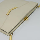 Christian Dior Shoulder Bag Leather Beige Auth bs23864-6