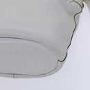 Coach Shoulder Bag Leather White Auth bs23865-9