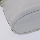 Coach Shoulder Bag Leather White Auth bs23865-14