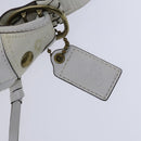 Coach Shoulder Bag Leather White Auth bs23865-17
