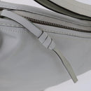 Coach Shoulder Bag Leather White Auth bs23865-10