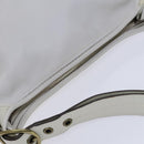 Coach Shoulder Bag Leather White Auth bs23865-6