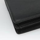 VERSACE Hand Bag Leather Black Auth bs23868-16