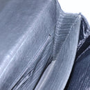 VERSACE Hand Bag Leather Black Auth bs23868-18