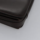 BALLY Shoulder Bag Leather Brown Gold Auth bs23873-14