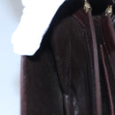 BALLY Shoulder Bag Leather Brown Gold Auth bs23873-23