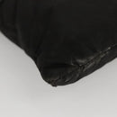 Jimmy Choo Shoulder Bag Nylon Leather Black Auth bs23874-15