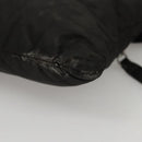 Jimmy Choo Shoulder Bag Nylon Leather Black Auth bs23874-8