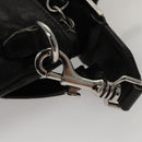 Jimmy Choo Shoulder Bag Nylon Leather Black Auth bs23874-18