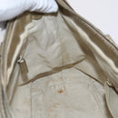 GUCCI GG Canvas Guccissima Hand Bag 2way Beige 247902 Auth bs23882-20