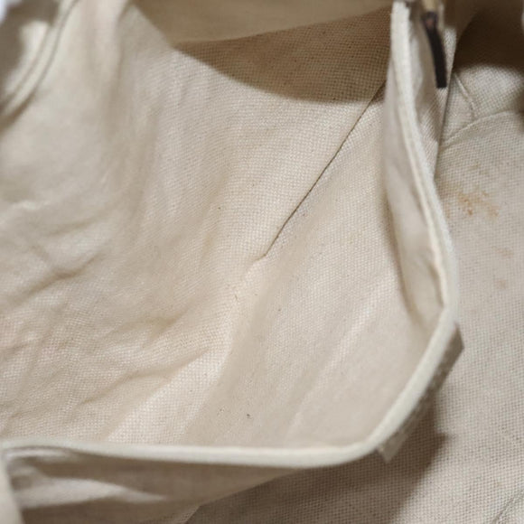 GUCCI GG Canvas Guccissima Hand Bag 2way Beige 247902 Auth bs23882