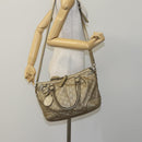GUCCI GG Canvas Guccissima Hand Bag 2way Beige 247902 Auth bs23882-23
