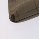 Burberrys Nova Check Shoulder Bag Canvas Beige Auth bs23892-14