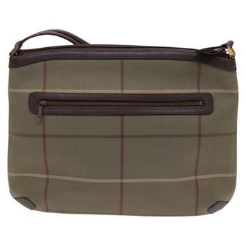 Burberrys Nova Check Shoulder Bag Canvas Beige Auth bs23892 - 0
