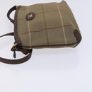 Burberrys Nova Check Shoulder Bag Canvas Beige Auth bs23892-4