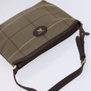 Burberrys Nova Check Shoulder Bag Canvas Beige Auth bs23892-6