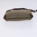 Burberrys Nova Check Shoulder Bag Canvas Beige Auth bs23892-5