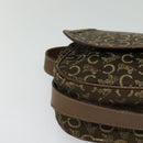 CELINE C Sulky Shoulder Bag Canvas Brown Auth bs23894-9