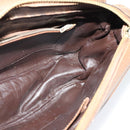 CELINE C Sulky Shoulder Bag Canvas Brown Auth bs23894-19