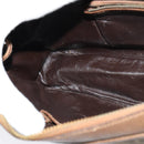 CELINE C Sulky Shoulder Bag Canvas Brown Auth bs23894-20