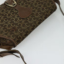 CELINE C Sulky Shoulder Bag Canvas Brown Auth bs23894-6