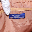 BURBERRY Blue Label Shoulder Bag Canvas White Auth bs23896-10