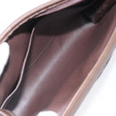 Burberrys Nova Check Clutch Bag Canvas Brown Auth bs23897-14