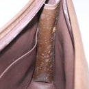 Burberrys Nova Check Clutch Bag Canvas Brown Auth bs23897-15