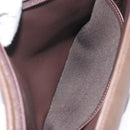 Burberrys Nova Check Clutch Bag Canvas Brown Auth bs23897-17