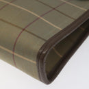 Burberrys Nova Check Clutch Bag Canvas Brown Auth bs23897-8