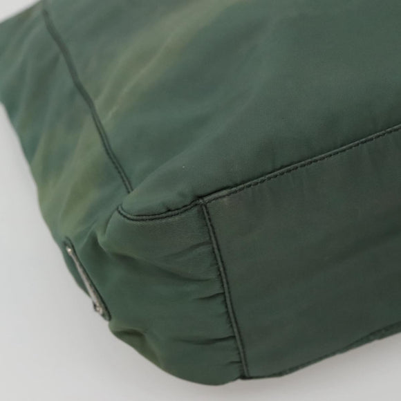 PRADA Tote Bag Nylon Khaki Auth bs23905