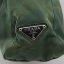 PRADA Tote Bag Nylon Khaki Auth bs23905-9
