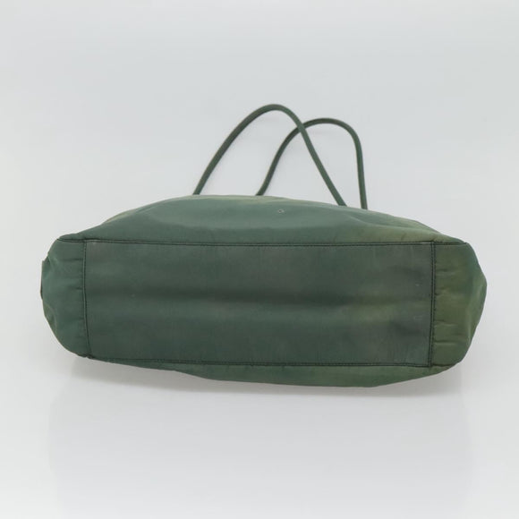 PRADA Tote Bag Nylon Khaki Auth bs23905