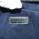 Jimmy Choo Clutch Bag Leather Silver Auth bs23914-14