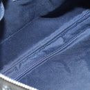 Jimmy Choo Clutch Bag Leather Silver Auth bs23914-15