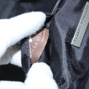 BOTTEGA VENETA Vanity Cosmetic Pouch Canvas Beige Auth bs23916-21