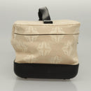 BOTTEGA VENETA Vanity Cosmetic Pouch Canvas Beige Auth bs23916-4
