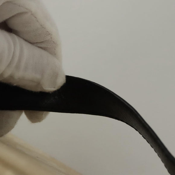 BOTTEGA VENETA Vanity Cosmetic Pouch Canvas Beige Auth bs23916