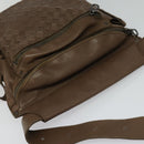 BOTTEGA VENETA INTRECCIATO Waist bag Leather Brown 121604 Auth bs23917-6