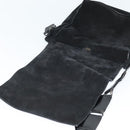 GUCCI Shoulder Bag Suede Black 001 2040 1933 Auth bs23923-10
