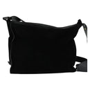 GUCCI Shoulder Bag Suede Black 001 2040 1933 Auth bs23923-2