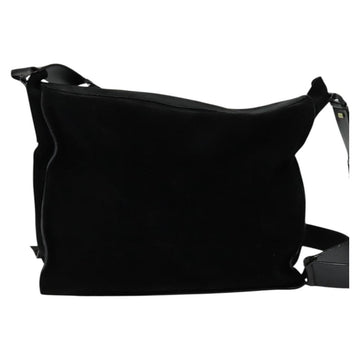 GUCCI Shoulder Bag Suede Black 001 2040 1933 Auth bs23923 - 0