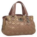 Christian Dior Canage Hand Bag Nylon Pink Auth bs23930-1